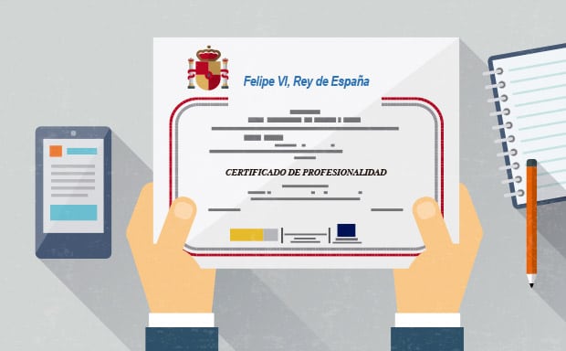 Grupo Albatros, Certificado de Profesionalidad en manos de alguien